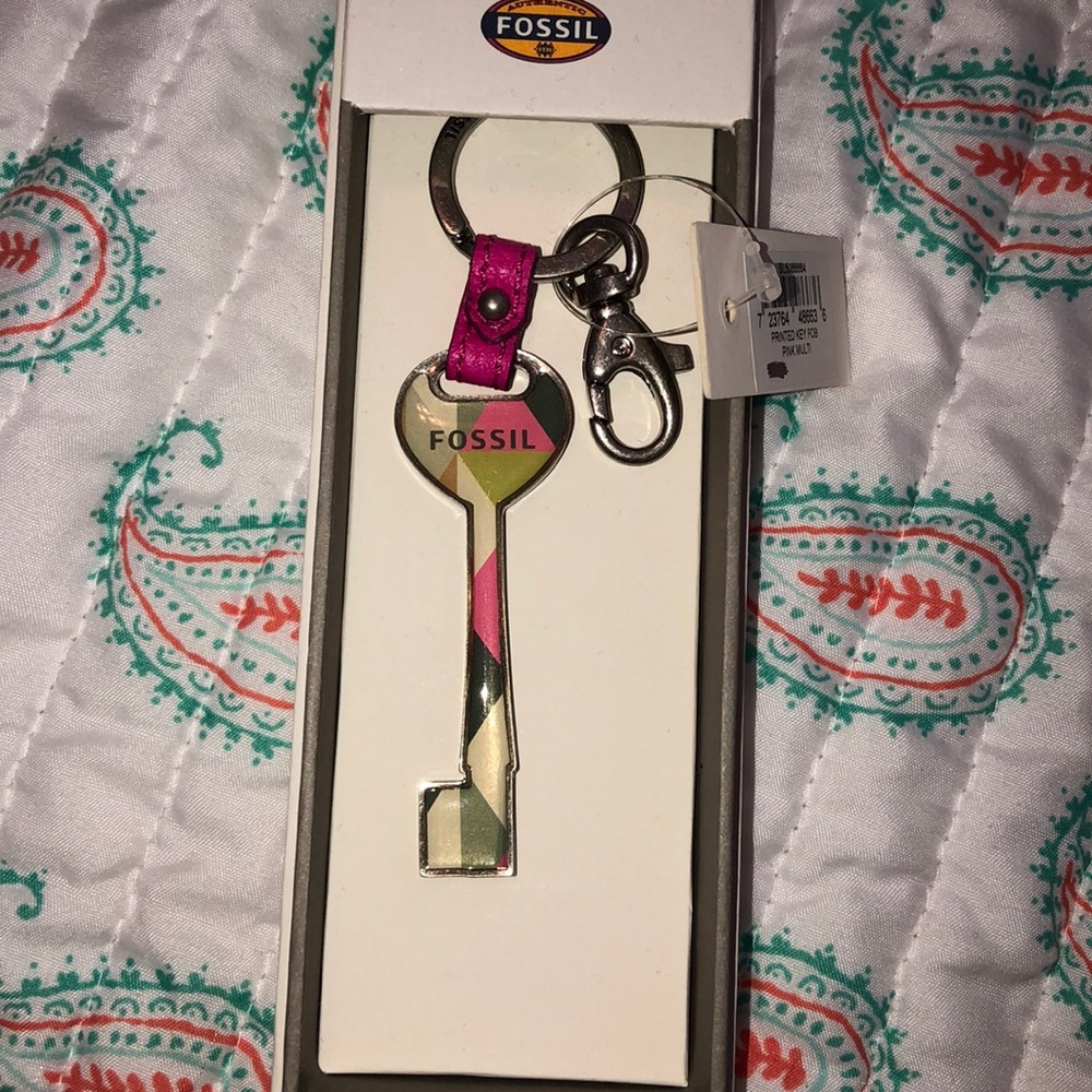 Fossil keychain
